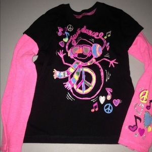 Long-Sleeved Snowman Shirt